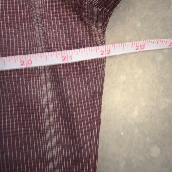 Antigua Texas A&M Maroon Check Long Sleeve Button-Up Shirt – Men's Medium - Picture 14 of 14